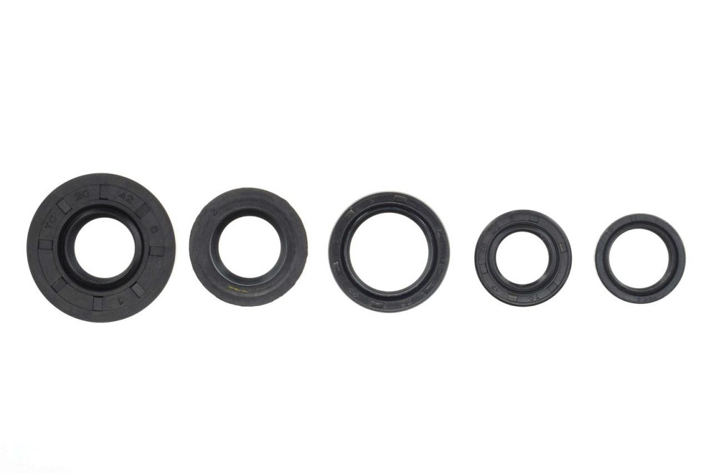 Сальники (набор) 2T Стелс 50 5шт (20*42*8, 20*30*6, 25*35*6, 20*26*5, 17*28*5,5 Мукачево - изображение 1