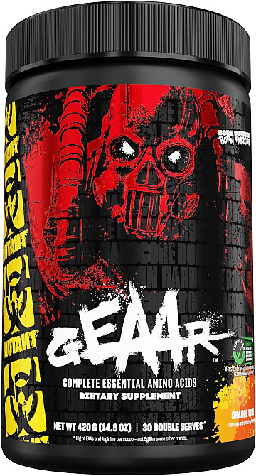 Аминокислоты Mutant GEAAR 400 г, Orange Rush Луцк - изображение 1
