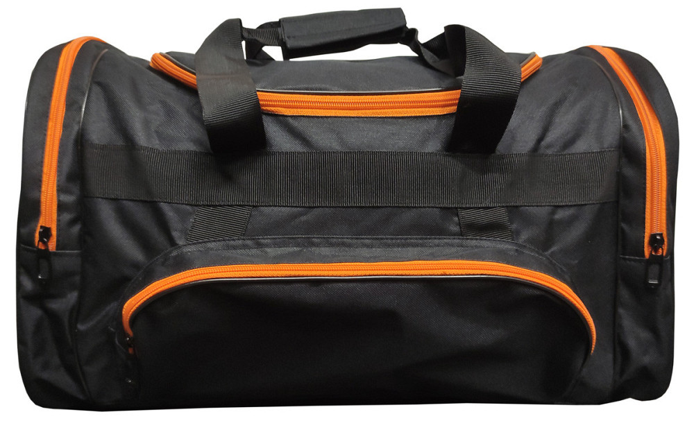 Сумка дорожная Tiger Start-1 30х53 черная с оранжевым S581400 Киев - изображение 1