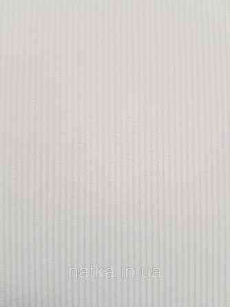 Шпалери флізелінові еко Rasch Sophia 0.53х10 смужки тонкі білі світло-сірі Київ