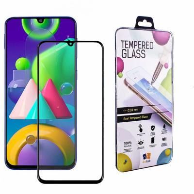 Стекло защитное Drobak Samsung Galaxy М21 (Black) (121226) Винница - изображение 1