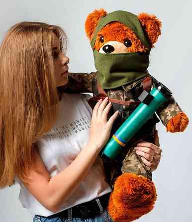 Плюшевий мішка зсу, Плюшевий ведмідь ЗСУ 80 см Тернопіль