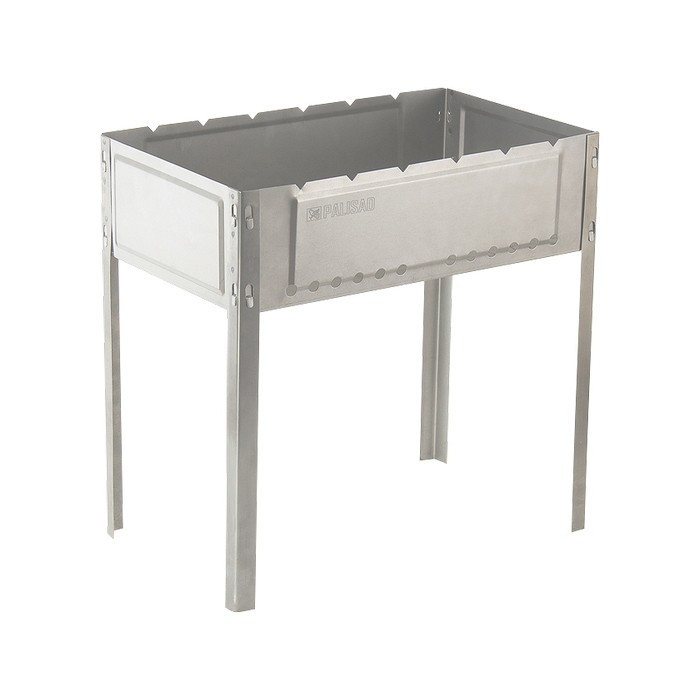 Мангал с ребрами жесткости 500 х 300 х 500 мм, Camping Palisad Полтава - изображение 1