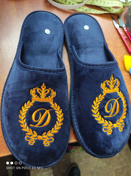 Брендированные тапочки под заказ, Изготовление тапочек с логотипом, Качественные тапочки на заказ Одесса - изображение 7