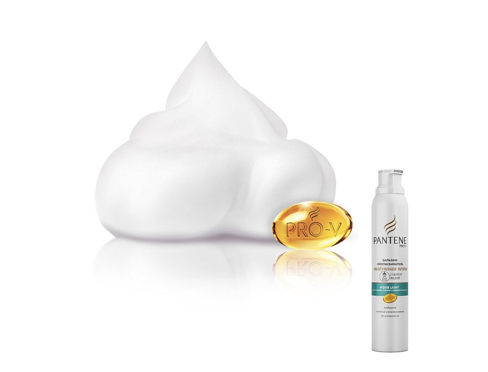 Бальзам-ополіскувач "Повітряна пінка" Pantene Pro-V Aqua Light Виноградів - фото 3