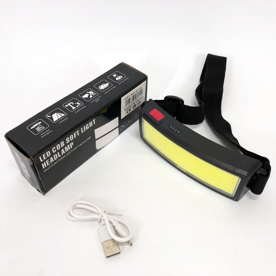 Ліхтар на голову для риболовлі Bailong BL-F007-COB, Портативний світлодіодний WC-175 налобний ліхтар Київ - фото 5