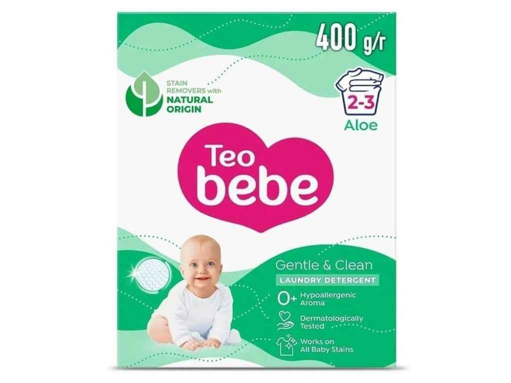 Пральний порошок 300г Gentleclean aloe ТМ TEO BEBE Київ - фото 1