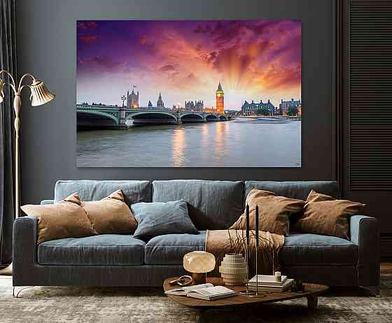 Картина холст в гостиную / спальню   Велика Британія     MLP_230 80x120 см Киев