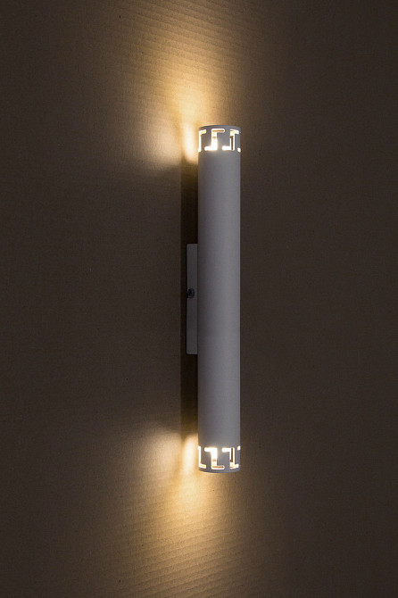 Бра циліндр 2-Е14 Greece 2540 WH Київ - фото 1