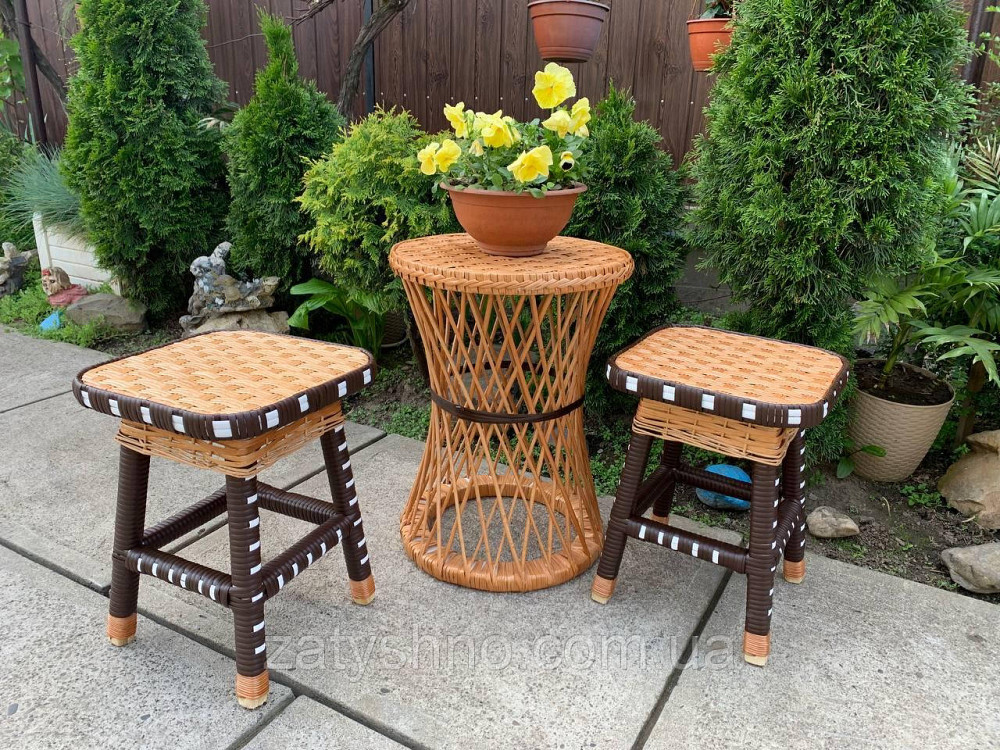 Набор плетеной мебели с высоким столом Киев - изображение 6