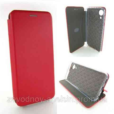 Чохол книжка Підставка Samsung A03 Core A032 (червоний) Одеса