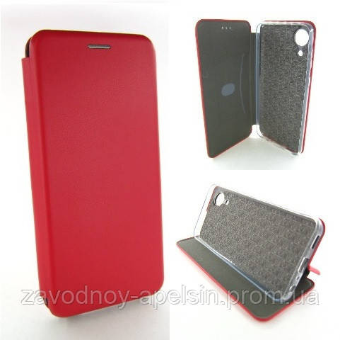 Чехол книжка Подставка Samsung A03 Core A032 (красный) Одесса - изображение 1