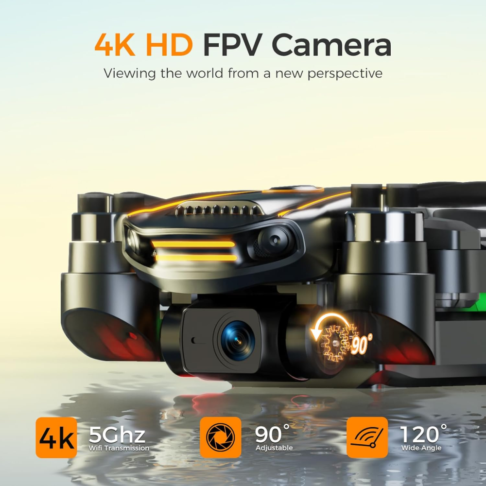 Дрон H11 GPS з камерою 4k EIS Professional для дорослих та дітей (екранний пульт дистанційного керування) RC квадрокоптер Київ - фото 2