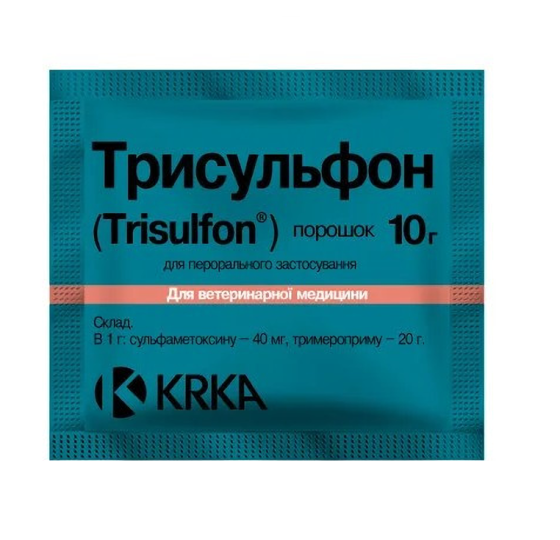 Трисульфон порошок (оральний) 10 г KRKA Вінниця