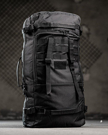 Тактический рюкзак баул X-TACTICAL black ПП4724 Киев - изображение 1