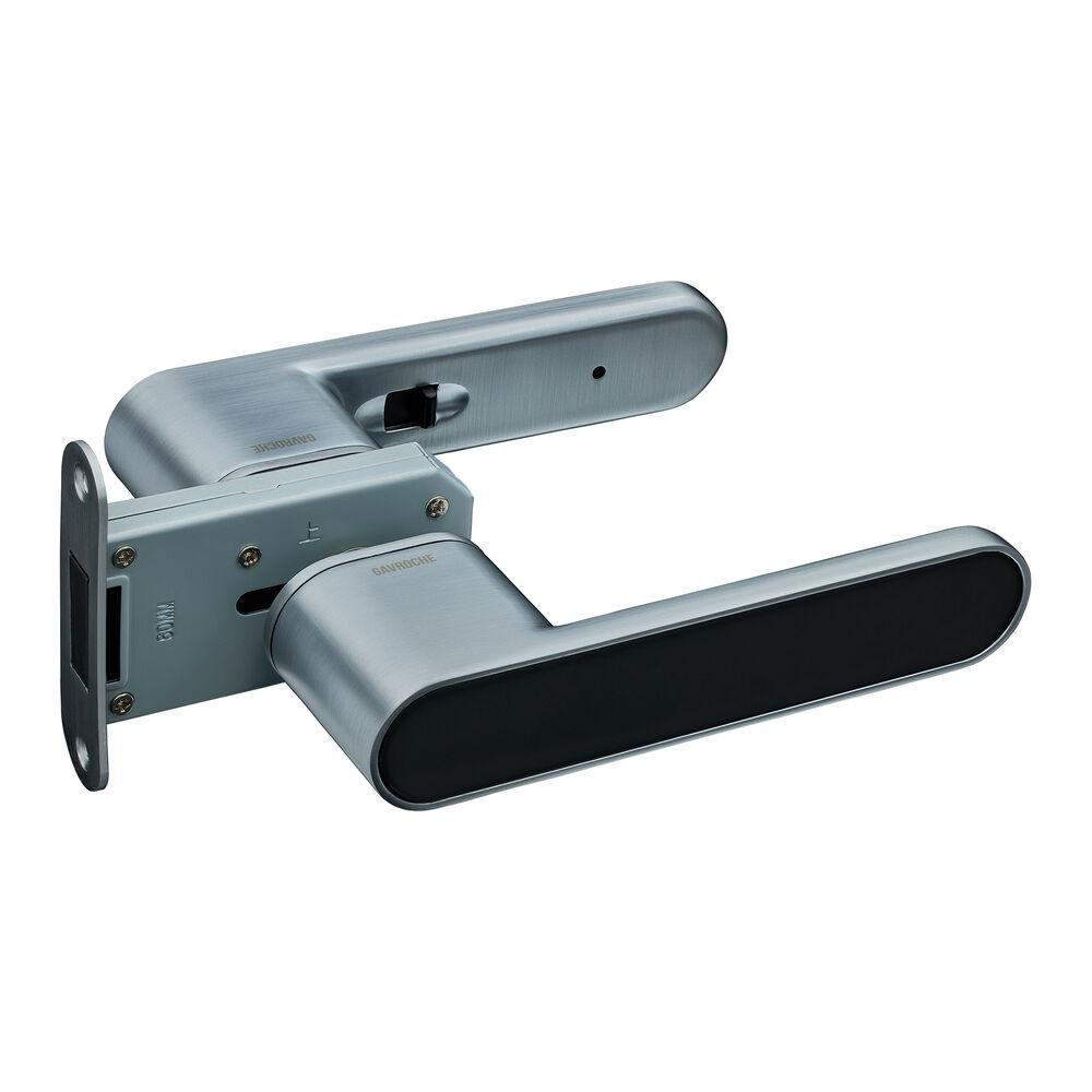 Ручки з магнітним механізмом Gavroche GRclick MSC/BL сатинове срібло з чорною вставкою Київ - фото 1