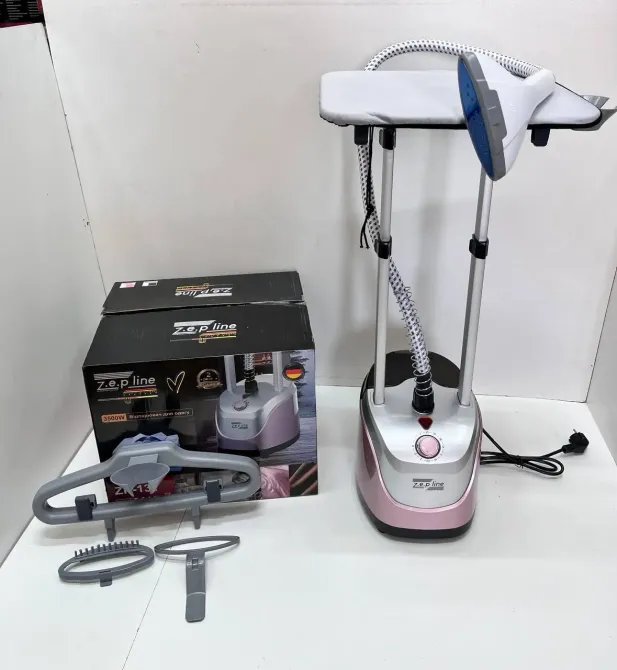 Perfect Fit Розовый Отпариватель вертикальный для одежды со стойкой Zepline 3500Вт ZP-131 Коломия - фото 7