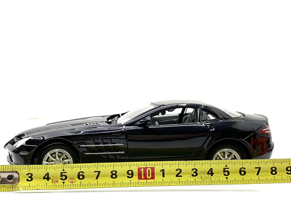 Машина Автосвіт Mercedes slr інерційна відчиняються двері капот 19см Чорний (AP-1898) Чернігів - фото 5