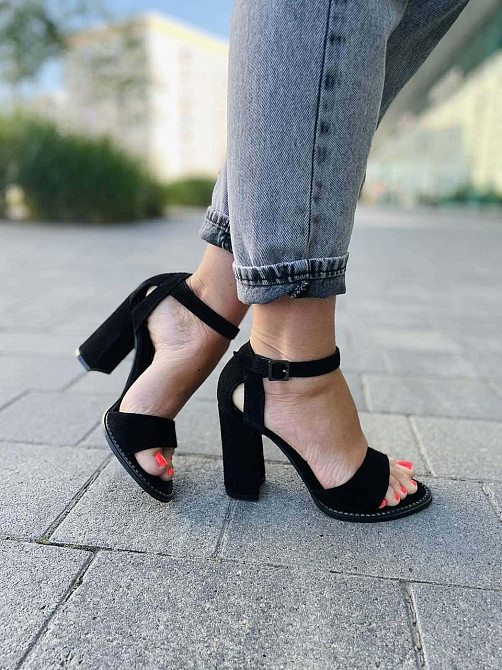 Nivelle Босоніжки жіночі NIVELLE 1894/9510-9544 чорні (літо, замша натуральна) (3708) 35-39 Коломия - фото 6