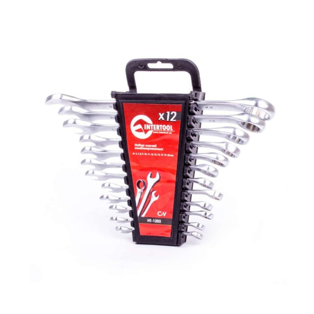 Набор ключей комбинированных 12 шт., 6-22 мм CrV Мукачево - изображение 1