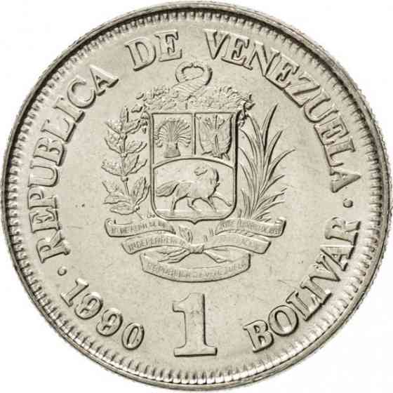 Венесуела 1 болівар, 1989-1990 (БС) Полтава