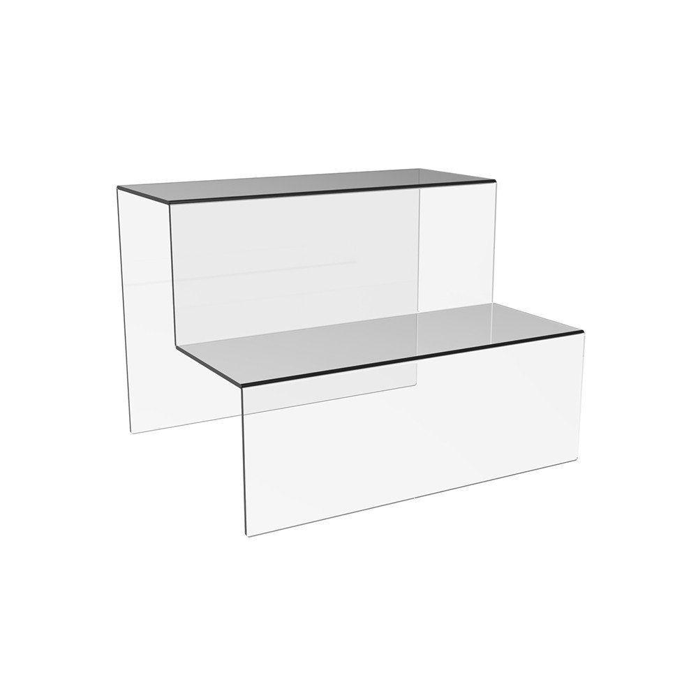 Горка EKOSTAR под товар на 2 ступеньки из акрила 250х200х180 Киев - изображение 2