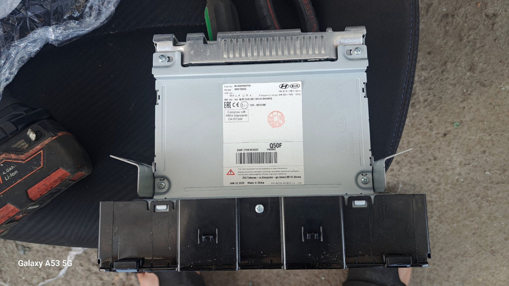 Магнітола штатна оригінальна Kia Sportage 2016-2020 Київ - фото 2