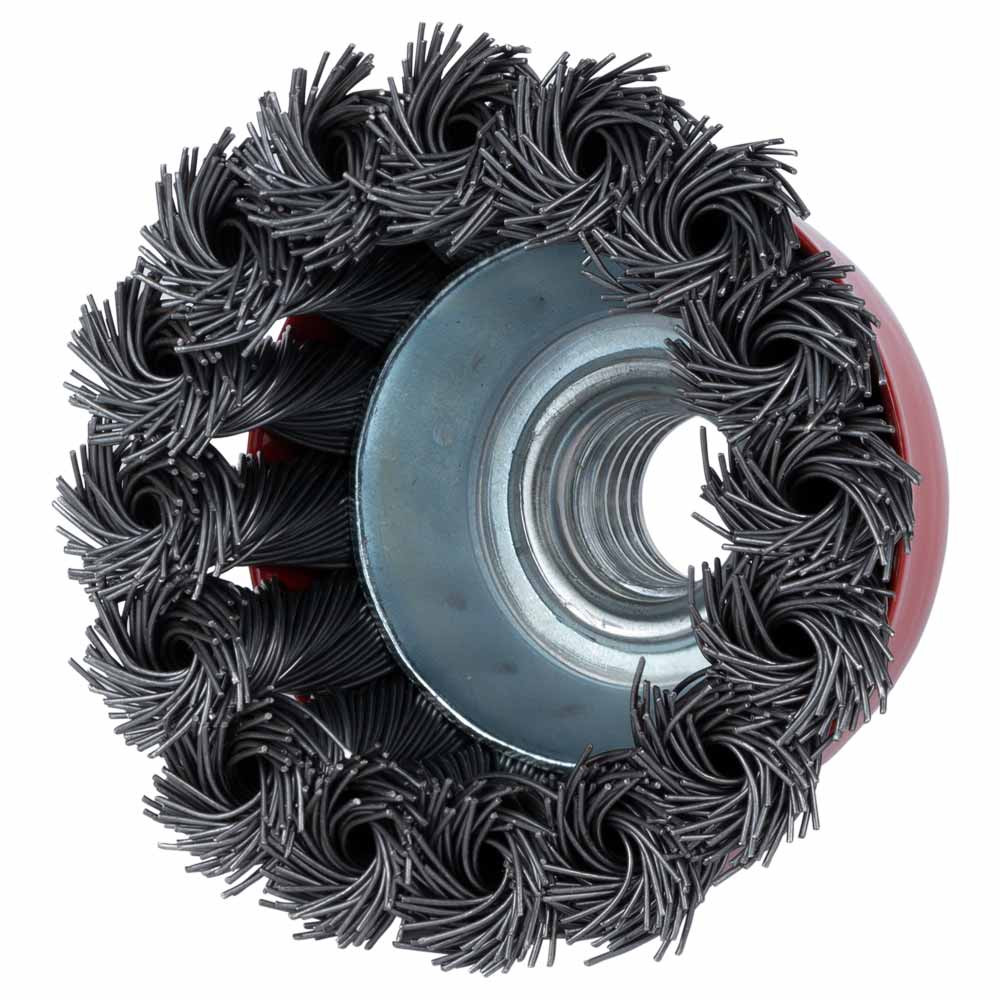 Sigma Щетка проволочная чашеобразная Ø65мм М14×2мм (стальная витая) SIGMA (9026061) Коломыя - изображение 3