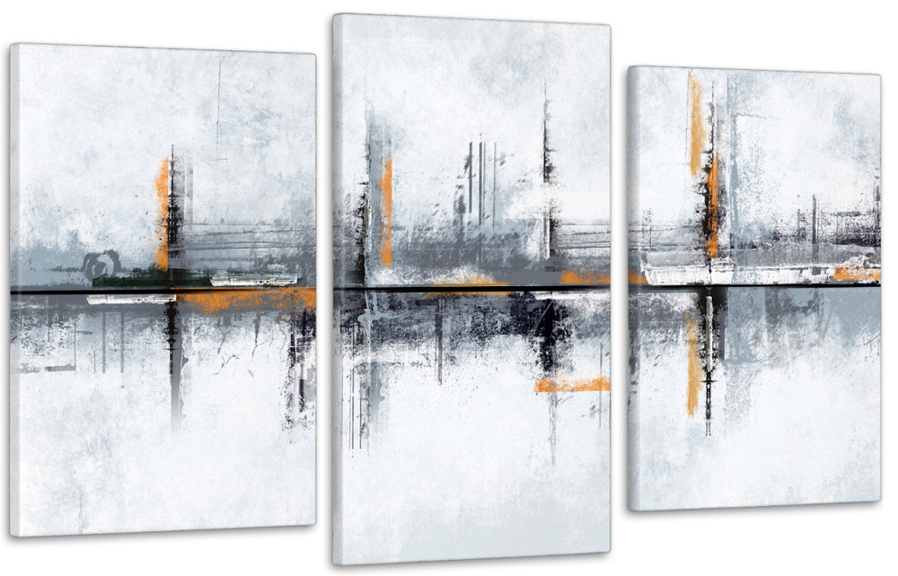 Модульная картина в гостиную / спальню Абстракція Art-738_3 70x130 см Киев - изображение 1