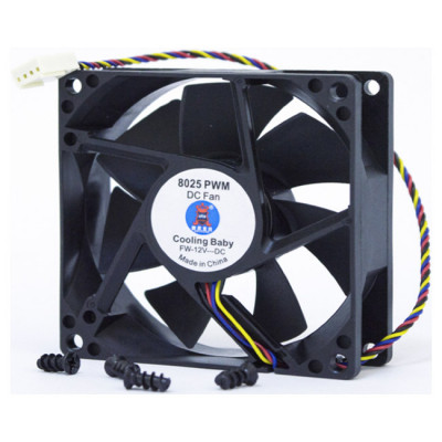 Кулер для корпуса Cooling Baby 8025 PWM Винница - изображение 1