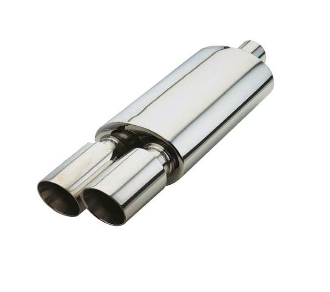 Прямоточний глушник НГ-0688 нержавіюча сталь Вінниця - фото 1