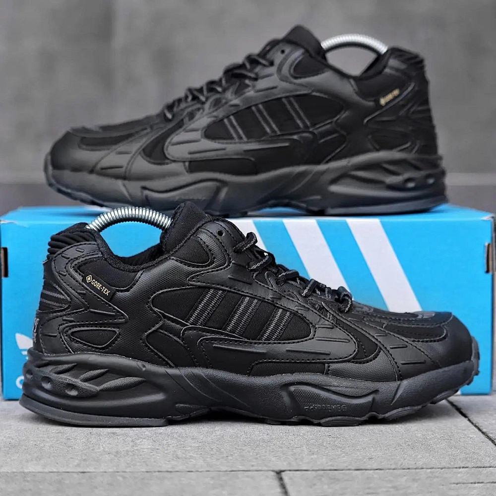 Зимние Кроссовки Adidas GORE-TEX Мужские Черные с МЕХОМ Адидас Гортекс Термо (размеры: 41,42,43,44,45) - 45-1 Днепр - изображение 7