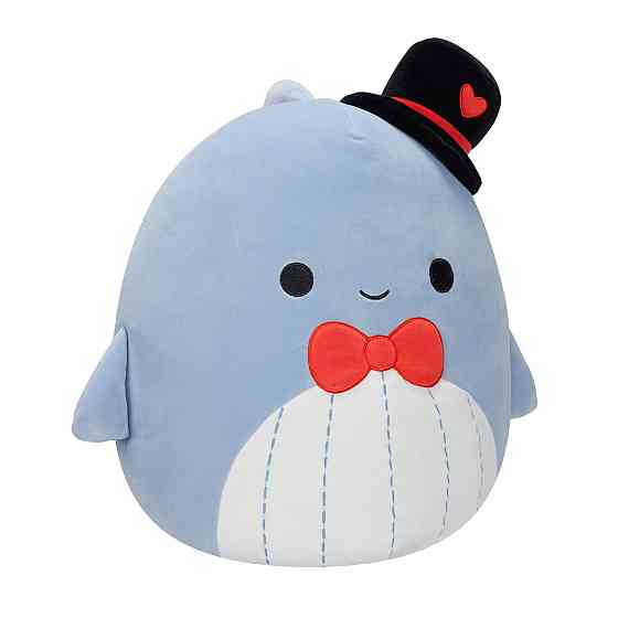 М'яка іграшка Squishmallows – Синій кит Самір (30 cm) Днепр