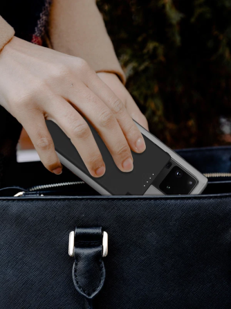Повербанк Auskang Slim 5000 мА·ч со встроенным кабелем USB Type-C, ультратонкий, LED-индикатор Киев