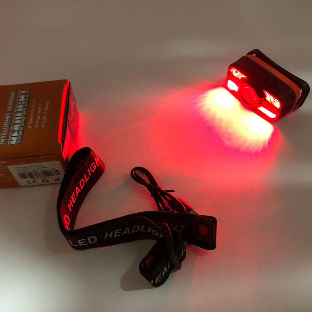 Фонарифонарь налобный светодиодный сверхмощный WH-0188, XPE+SMD, Фонарь для ночной езды, Налобная лампа YP-47 Львов - изображение 16