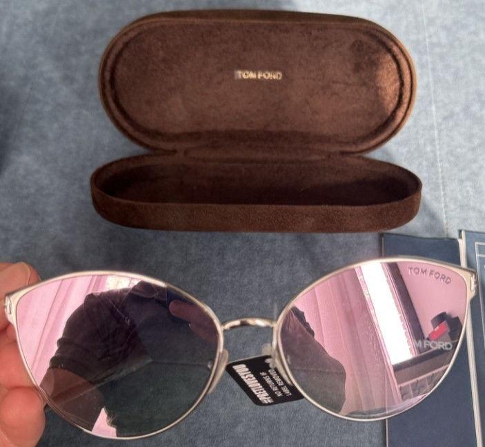 Окуляри жіночі TOM FORD ZELIA TF654 16Z SILVER Київ - фото 3