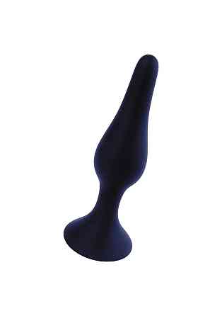 Анальна пробка - Silicone Black Plug S Sex Aura Київ
