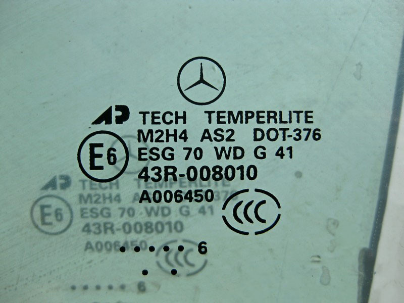 Mercedes-Benz  A1647250910 43R-008010 Скло передніх лівих дверей ML W164 GL X164 Одеса - фото 2