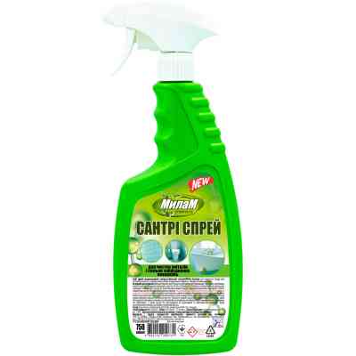 Спрей для чищення ванн Мілам Chemical Сантрі спрей 750 мл (4820152290731) Вінниця