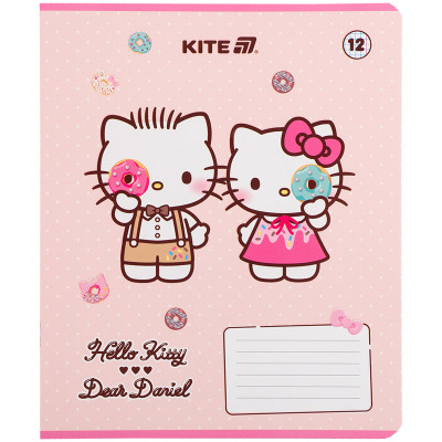 Тетрадь Kite Hello Kitty, 12 листов, клетка (HK25-232-2) Винница - изображение 3