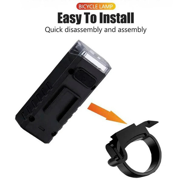 Ліхтар для переднього колеса велосипеда, Велосипедний ліхтар із захистом від води XR-86 Львів - фото 1