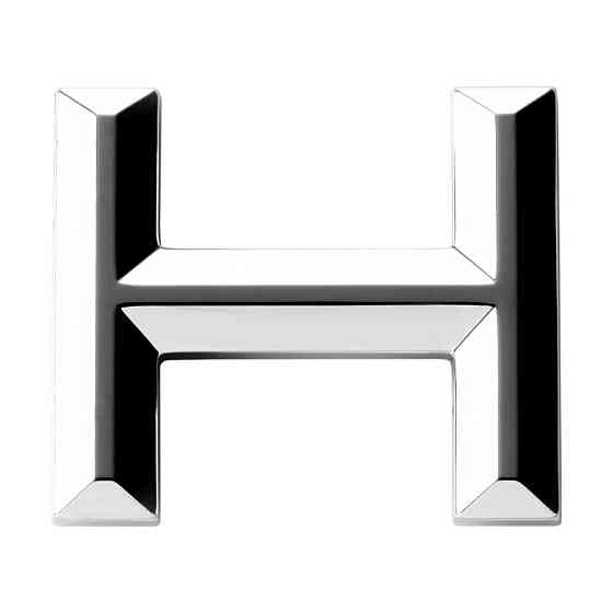 Наклейка 3 см (грань) Літера H Київ