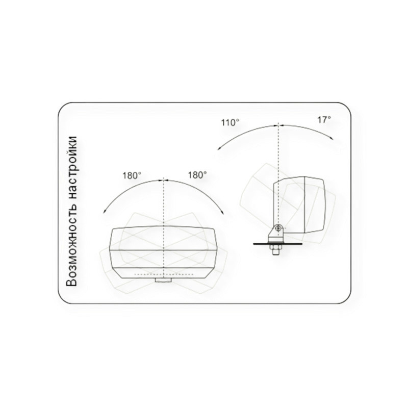 Фара прямоугольная 140х75мм P21W 12-24В 70W красная противотуманная Мукачево - изображение 1