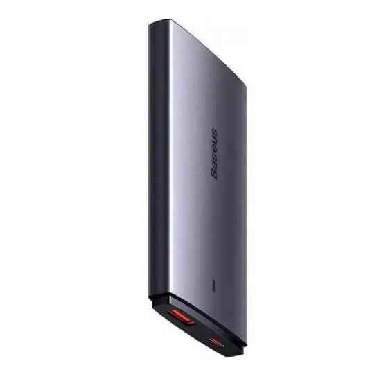 Мережевий зарядний пристрій Baseus GaN5 Pro Ultra-Slim Fast Charger C+U 65W Gray((With Mini White Cable Type-C CCGP150113 Одеса