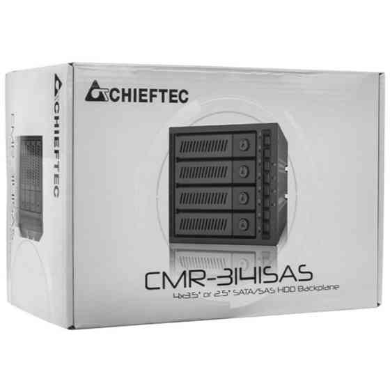 Бекплейн Chieftec CMR-3141SAS 3x5.25" -> 4x3.5" HDDs Hot-Swap Metal Винница