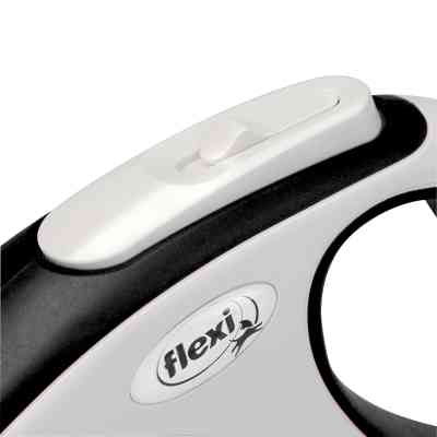 Повідець для собак Flexi New Comfort М стрічка 5 м (чорний) (4000498043646) Вінниця