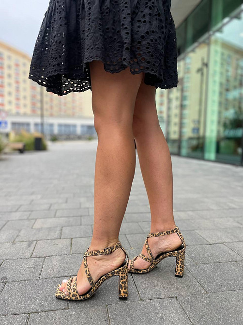 LIRIO Босоніжки жіночі LIRIO L0275/8073-72 леопард taba з натуральної шкіри / Шкіряні босоніжки Коломыя - изображение 9