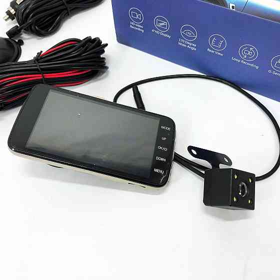 Автомобільний відеореєстратор X600 LCD 4 Angel Lens камери 1080P Full WX-399 HD TF Київ