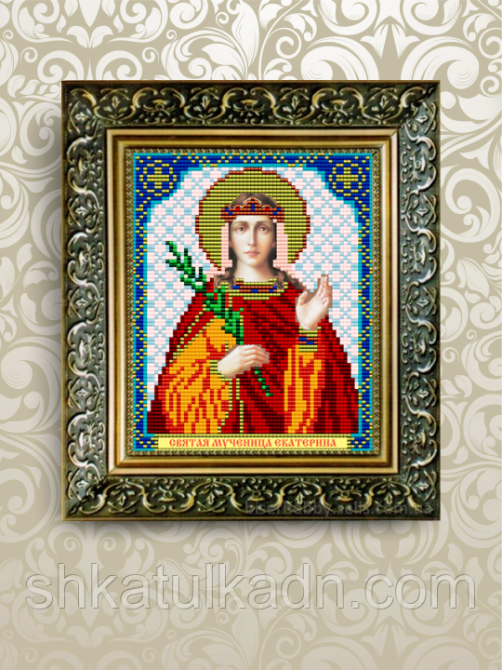 Схема для вишивки бісером іменна Катерина Дніпро - фото 2