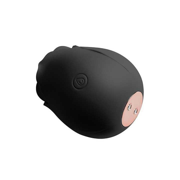 Кліторальний вакуумний вібратор Red Rose Чорний Вінниця - фото 5